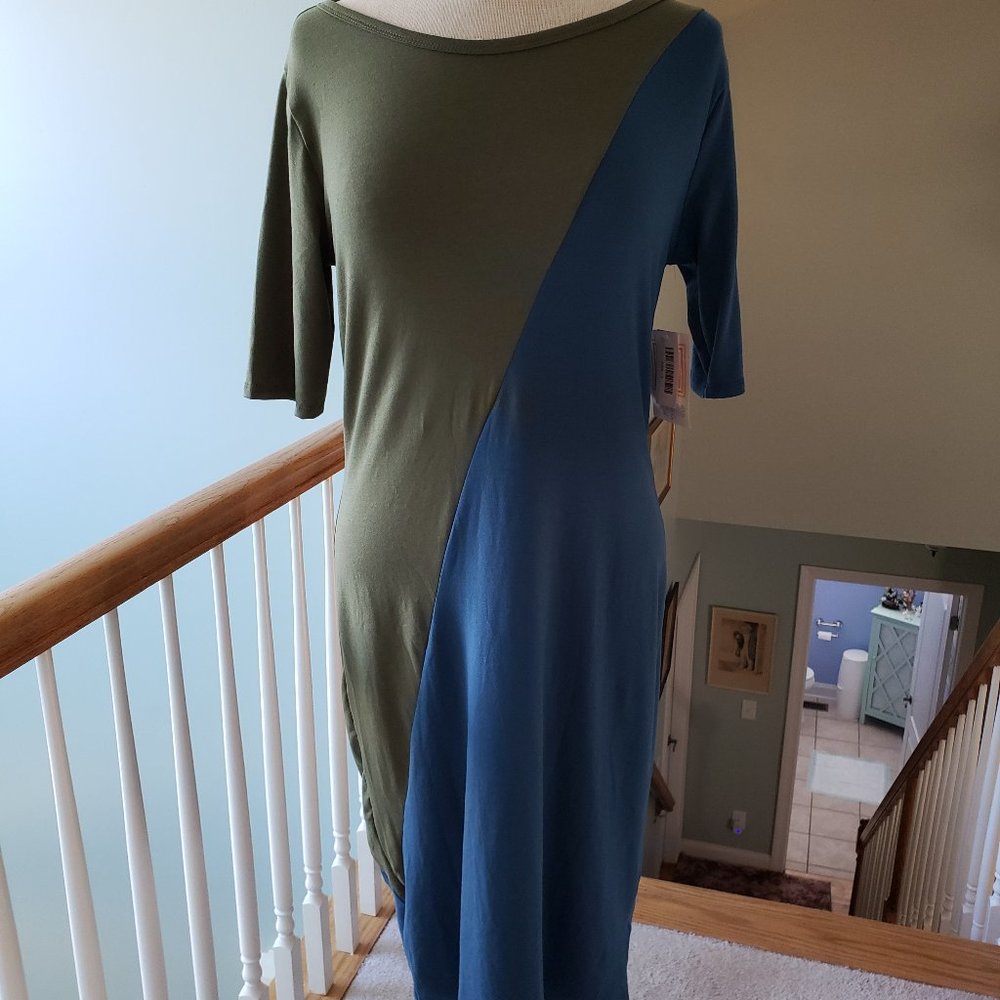 Lularoe Diagonal Two Tone Julia L NWT